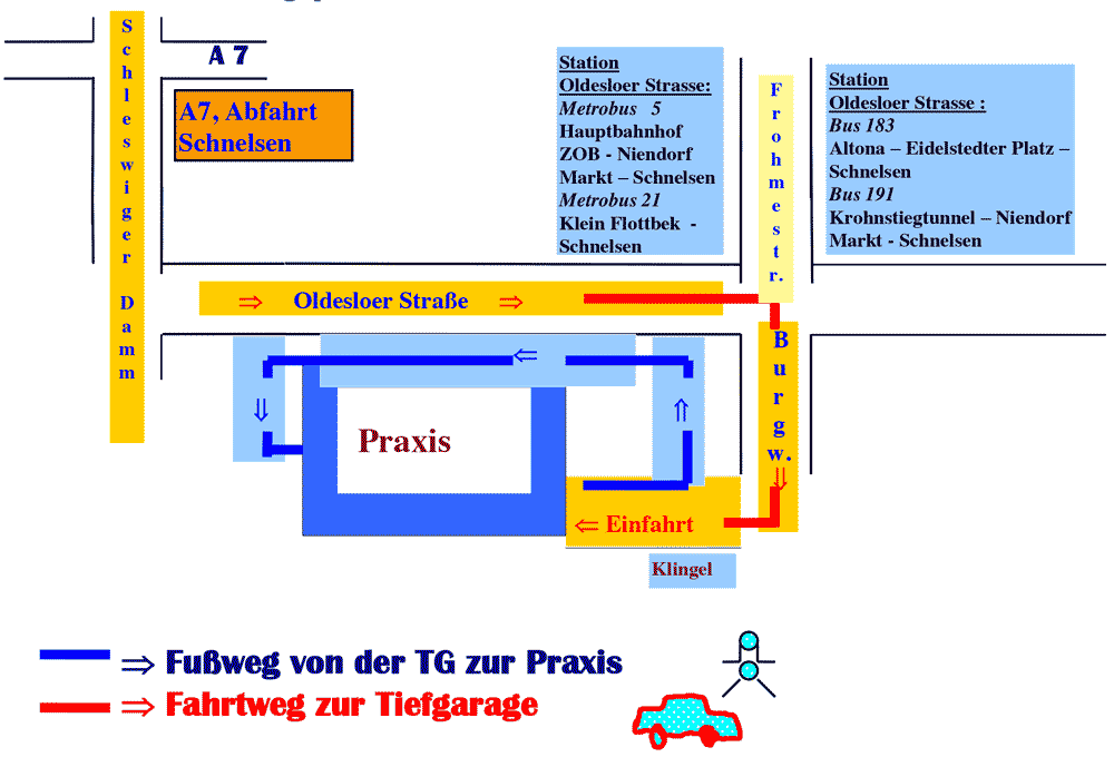 Tiefgaragenplan Manfred Richelmann Praxis